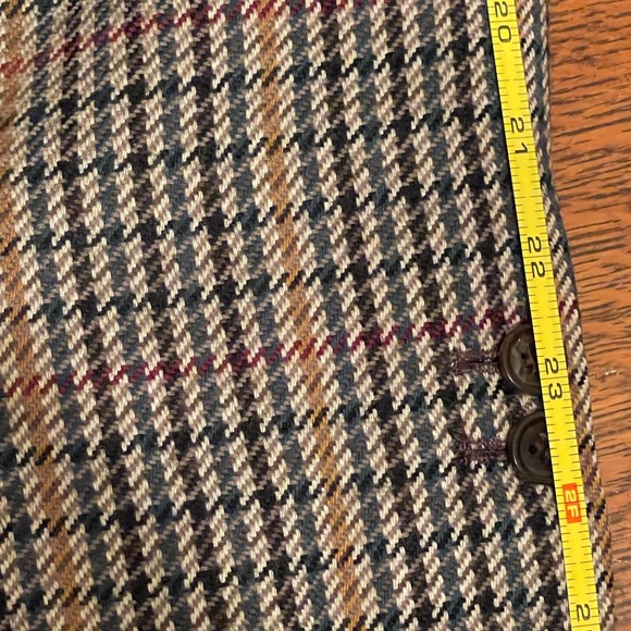 Vintage Plaid Wool Blazer - Picture 5 of 7